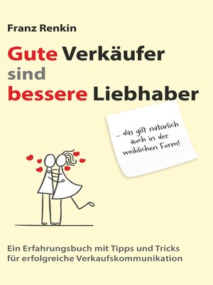 cover image of Gute Verkäufer sind bessere Liebhaber